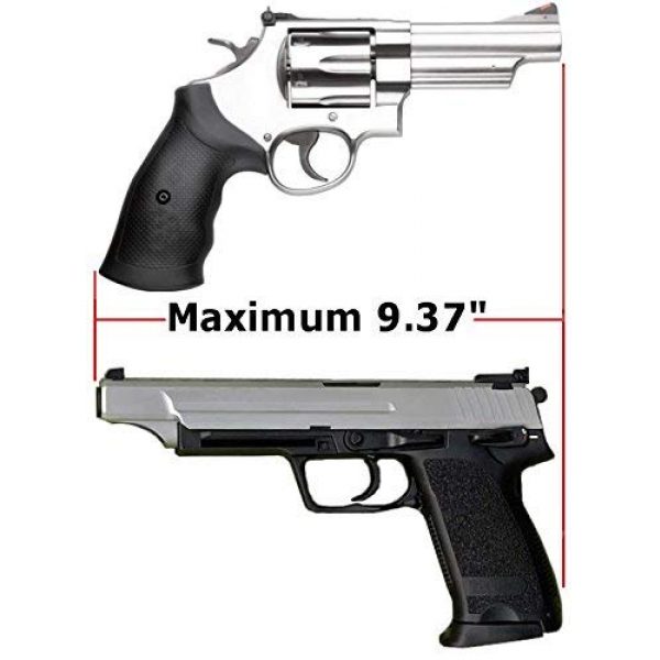 Case Club Pistol Case 5 Case Club 32 Pistol Pre-Cut Waterproof Case with x2 Silica Gel to Help Prevent Gun Rust