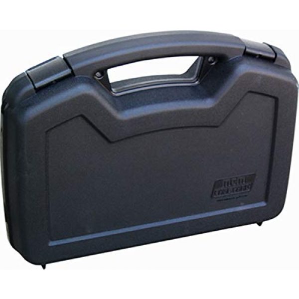 MTM Pistol Case 1 MTM 805-40 Single Pistol Handgun Case (Black)