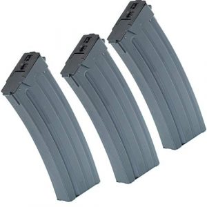 Generica Airsoft Gun Magazine 1 Generica Airsoft Spare Parts CYMA 3pcs 500rd Hi-Cap Mag Magazine for CM043 GALIL SAR AEG Black