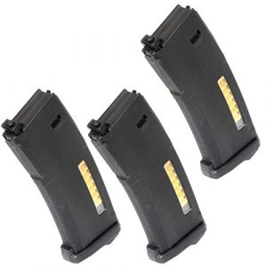Airsoft Gang Airsoft Gun Magazine 1 Airsoft Parts PTS 3pcs EPM 120rd Enhanced Polymer Magazine for Systema PTW M4 M16 Series