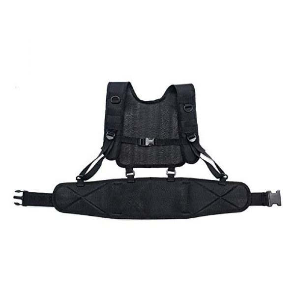 Sunny Airsoft Tactical Vest 4 Outdoor Sports Airsoft Gear Molle Pouch Bag Carrier Camouflage Combat Assault Molle Vest Tactical Chest Rig