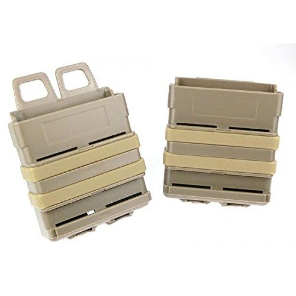 ATAIRSOFT Tactical Pouch 4 ATAIRSOFT Airsoft Fast Mag Magazine Pouch Holder Pouch Set 7.62 Molle System