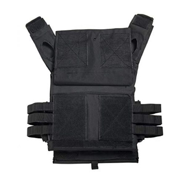 Jipemtra Airsoft Tactical Vest 7 Jipemtra Tactical Airsoft Vest for Kids Outdoor Molle Breathable JPC Vest Game Protective Vest Adjustable Modular Chest Set Vest CS Field Vest Training Vest (Tan #1)