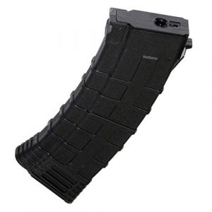 Generic Airsoft Gun Magazine 1 Airsoft Spare Parts CYMA 150rd Polymer Mid-Cap Magazine for CYMA APS D-Boys ICS JG G&P Tokyo Marui AK Series AEG Black