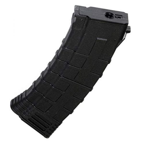 Generic Airsoft Gun Magazine 1 Airsoft Spare Parts CYMA 150rd Polymer Mid-Cap Magazine for CYMA APS D-Boys ICS JG G&P Tokyo Marui AK Series AEG Black