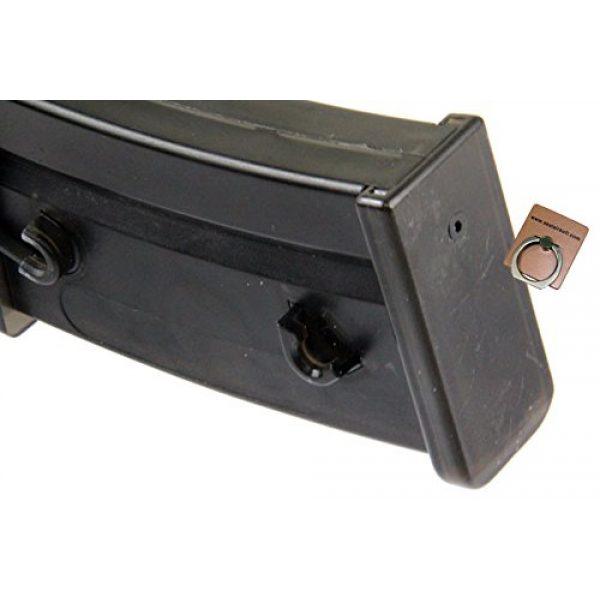 CYMA Airsoft Gun Magazine 3 CYMA 130rds Hi-Cap Magazine for G36 Series AEG X 3pcs -Mobile Ring Included