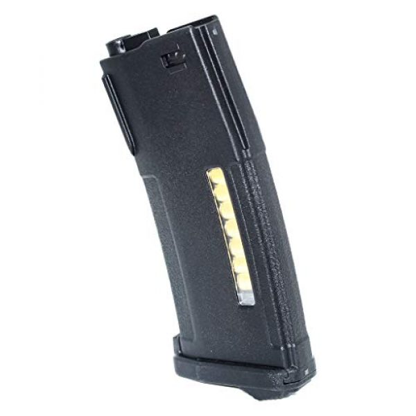Airsoft Gang Airsoft Gun Magazine 1 Airsoft Parts PTS EPM 150rd Enhanced Polymer Magazine AEG Black