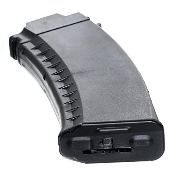 Generic Airsoft Gun Magazine 2 Airsoft Spare Parts Battleaxe 3pcs 480rd Hi-Cap Magazine for Tokyo Marui Next Gen Gen2 AK EBB Black