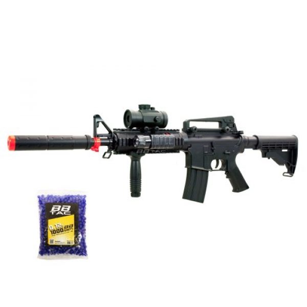 BBTac Airsoft Rifle 1 BBTac bt-m83+1000bb lpeg full auto electric power 250 fps airsoft gun with 1000 ball bearing(Airsoft Gun)
