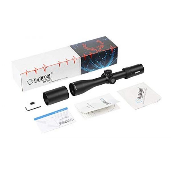Marcool Rifle Scope 7 Marcool 4-16x44 Rifle Scope Optical Sight Aim Collimator Sight for Hunting
