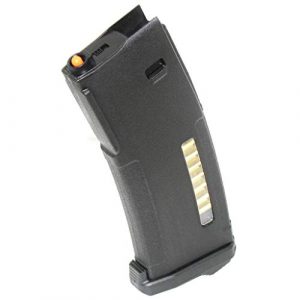 Generica Airsoft Gun Magazine 1 Airsoft Spare Parts PTS 30/120rd Mag EPM Magazine for Tokyo Marui Recoil Shock Next Generation M4 Scar 416D AEG Black