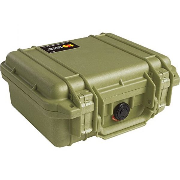 Pelican Rifle Case 1 Pelican 1200 Case No Foam (OD Green)