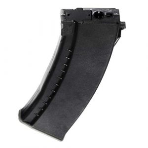 Airsoft Gang Airsoft Gun Magazine 1 Airsoft Parts Battleaxe 500rd Flash Mag Hi-Cap Magazine for JG(Jing Gong), Classic Army, ICS, APS, D-Boys, CYMA, Tokyo Marui AK AEG Black