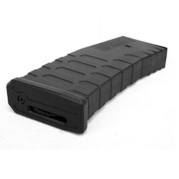 Airsoft Shopping Mall Airsoft Gun Magazine 1 Airsoft Shooting Gear APS Hi-Cap U Mag Magazine for ASR/UAR/M-Series AEG Black