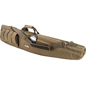 Loaded Gear Rifle Case 1 Loaded Gear 48" Tactical Rifle Soft Rifle Gun Bag Case, Brown (Brown)