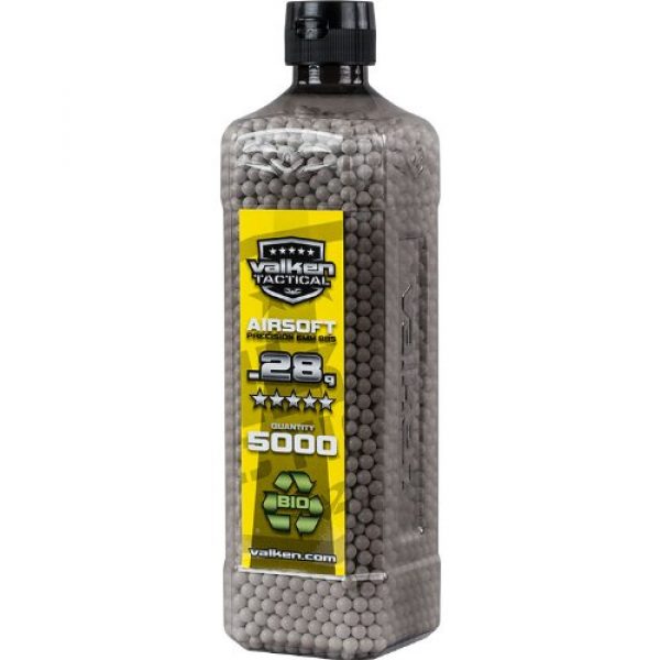 VTAC Airsoft BB 1 V-Tac BBS Valken Tactical 0.28g BIO Bottle