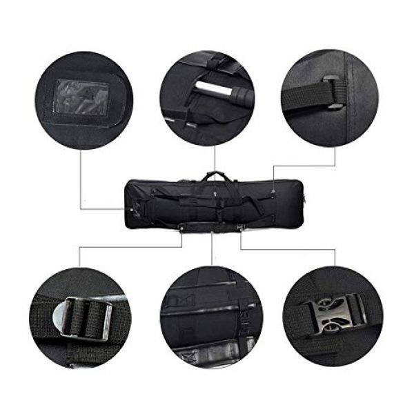 Sunny Rifle Case 7 Outdoor Sports Gear Tactical Assault Combat Camouflage Rifle Gun Case Cover Shooting Hunting Fishing Pack Tactical Airsoft Gun Photography Long Bag