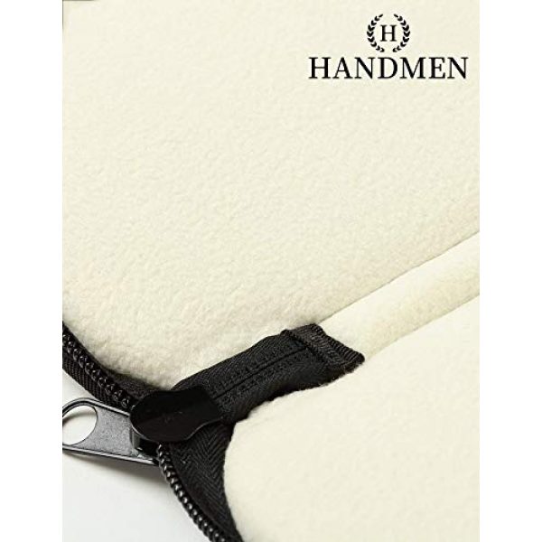 HANDMEN Pistol Case 7 HANDMEN Pistol Case,Soft Velvet Lining with Thick Padding Pistol Pouch for Handguns and Hunting Shooting Range