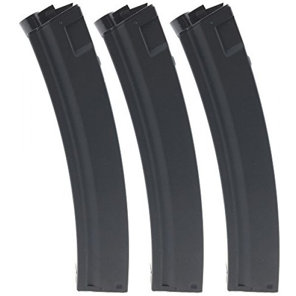 SportPro Airsoft Gun Magazine 1 SprotPro Army Force 220 Round Metal High Capacity Magazine for AEG MP5 3 Pack Airsoft - Black