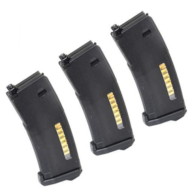 Generica Airsoft Gun Magazine 1 Airsoft Spare Parts PTS 3pcs EPM 120rd Enhanced Polymer Magazine for Systema PTW M4 M16 Series