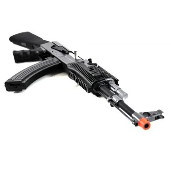 BBTac Airsoft Rifle 7 BBTac BT-AK Tactical RIS AEG w/ Integrated Rail System, Full Metal Gearbox (BLACK)