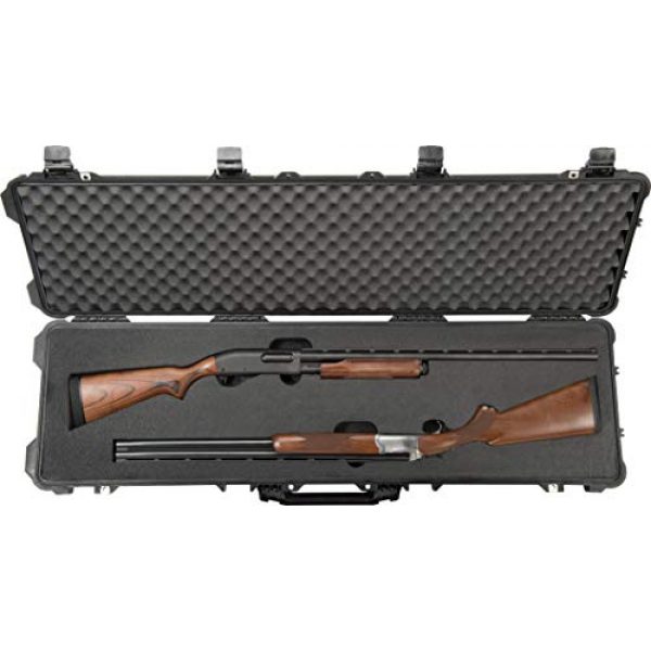 Pelican Rifle Case 3 Pelican 1750 Rifle Case With Foam (Black)