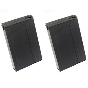 Airsoft Shopping Mall Airsoft Gun Magazine 1 Airsoft Shooting Gear 2pcs 100rd Mag Magazine For Tokyo Marui G&P JG D-Boys M-Series AEG Black
