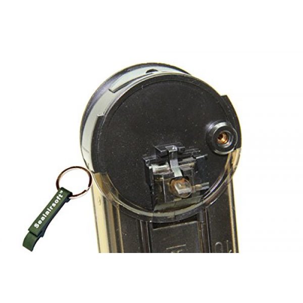 WE Airsoft Gun Magazine 2 WE 50rds Airsoft Gas Magazine FN P90 TA 2015 Series GBB -Mobile Ring Included