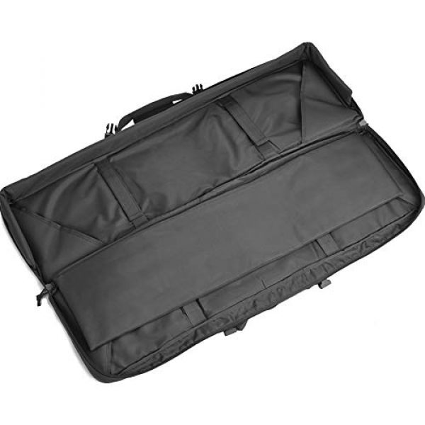 BOW-TAC Rifle Case 6 BOW-TAC Double Long Rifle Gun Case Bag Tactical Rifle Backpack Pistol Soft Firearm Transportation Carbine Case - Lockable Compartment 36",42",46"