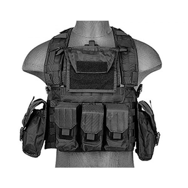 LT Airsoft Tactical Vest 1 LT Airsoft Tactical Vest Modular Rig Mag Pouch Hydration Pouch Multi Colors