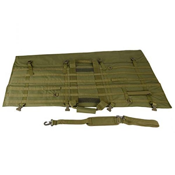 Lancer Tactical Rifle Case 2 Lancer Tactical Airsoft Sniper Fishing Rod Tactical Gun Bag Olive Green