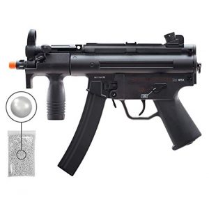 Wearable4U Airsoft Rifle 1 Wearable4U Umarex HK MP5K BB Airsoft Rifle AEG Electric Black, Multi Bundle
