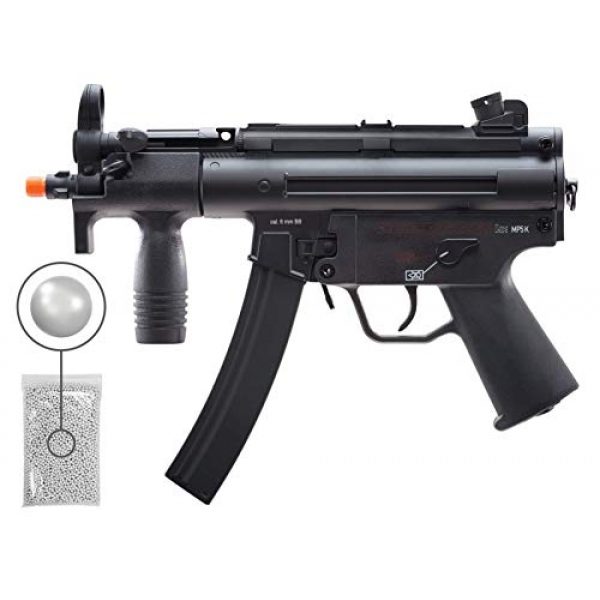 Wearable4U Airsoft Rifle 1 Wearable4U Umarex HK MP5K BB Airsoft Rifle AEG Electric Black, Multi Bundle