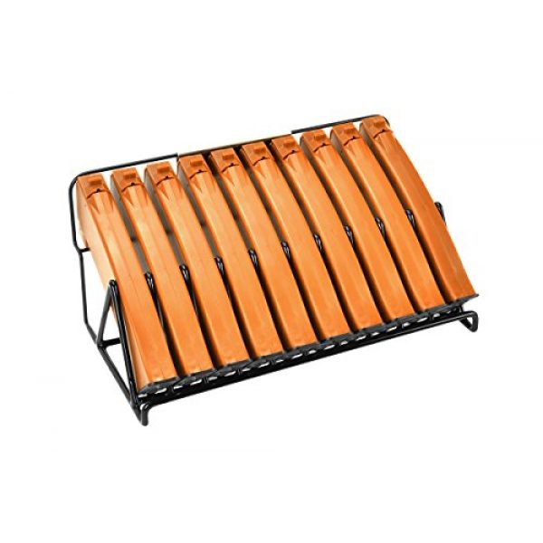 LCT Airsoft Airsoft Gun Magazine 2 LCT Airsoft AK-74 10 Pack 450rd High-Capacity BB Magazines w/ Shelf - ORANGE