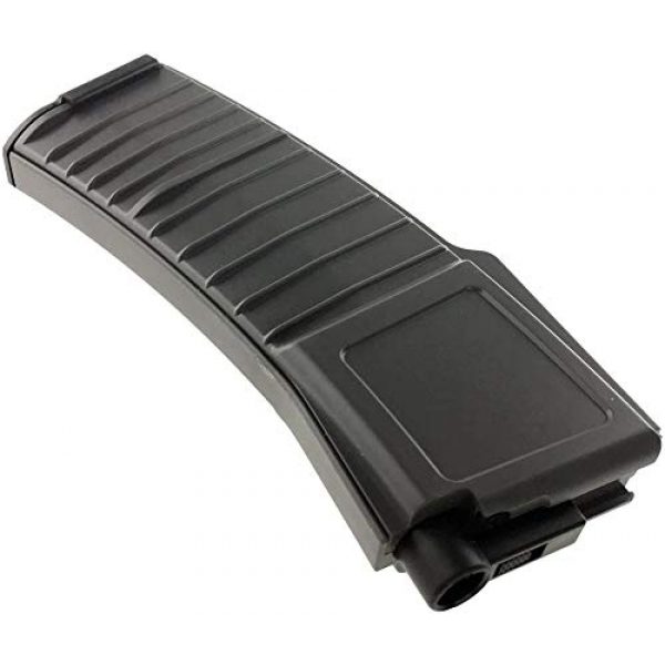 SportPro Airsoft Gun Magazine 6 SportPro 90 Round Polymer Thermold Waffle Medium Capacity Magazine for AEG PDW Airsoft - Olive Drab