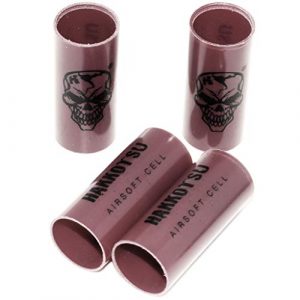 Generic Airsoft Gun Magazine 1 Airsoft Spare Components APS 4pcs CO2 Ejecting Shotgun Shell Replacement Hulls for CAM870 Red