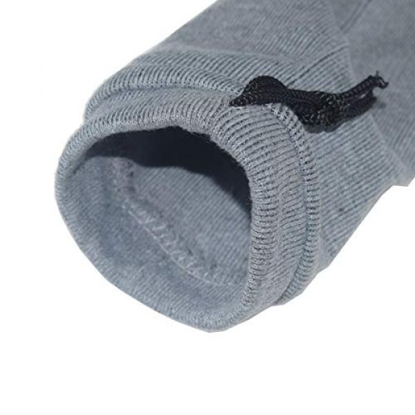 Estary Ranks Pistol Case 4 Estary Ranks Silicone Treated Knit Handgun Gun Sock 14" for Pistols,Handgun Sleeve Easily Fits Your Pistol or Revolver
