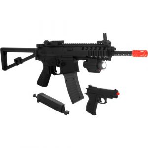 Whetstone Airsoft Rifle 1 Whetstone P1188 Airsoft Rifle and Pistol Combo