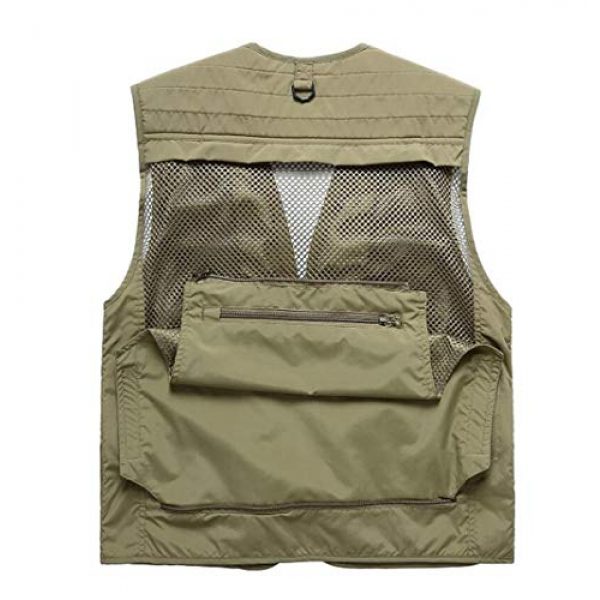 DAFREW Airsoft Tactical Vest 7 DAFREW Summer Vest Men's Quick-Drying Vest Outdoor Leisure Vest Multi-Pocket Detachable Vest (Color : Dark Blue, Size : M)