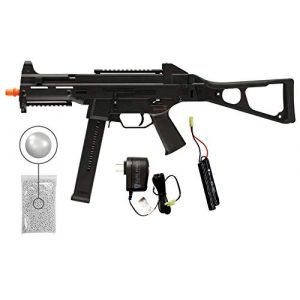 Wearable4U Airsoft Rifle 1 Umarex HK HeckIer&Koch UMP Competition Series AEG Electric Full/Semi Automatic 6mm BB Rifle Airsoft Airgun with Wearable4U Bundle