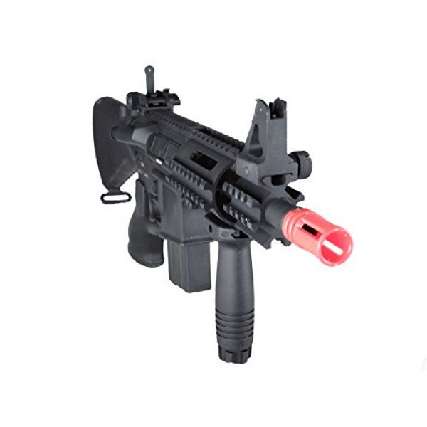 MetalTac Airsoft Rifle 1 MetalTac Electric Airsoft Gun M4 CQB 01 A&K with Full Metal Body, Metal Gearbox Version 2, Full Auto AEG, Upgraded Powerful Spring 380 Fps with .20g BBS