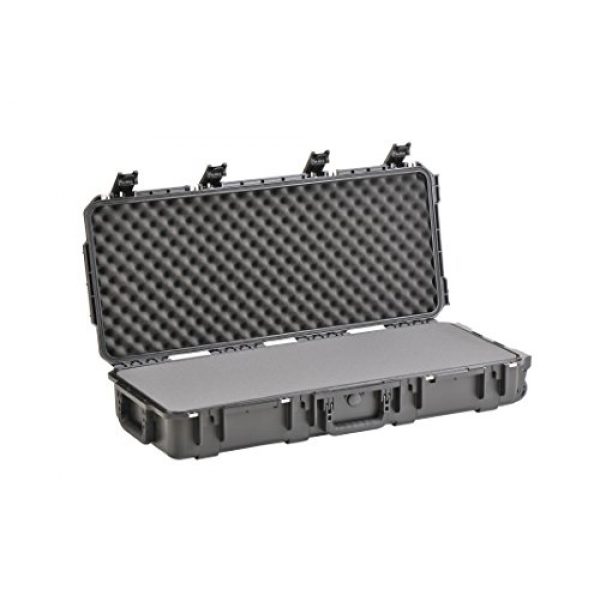 SKB Cases Rifle Case 3 SKB 3I-3614-6B-L iSeries 36 x 14 x 6 Inches Empty with Wheels Layered Foam