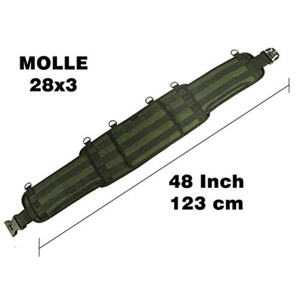 tactic.world Airsoft Tactical Vest 3 MOLLE Modular Tactical Belt molle Vest Chest rig Paintball Airsoft