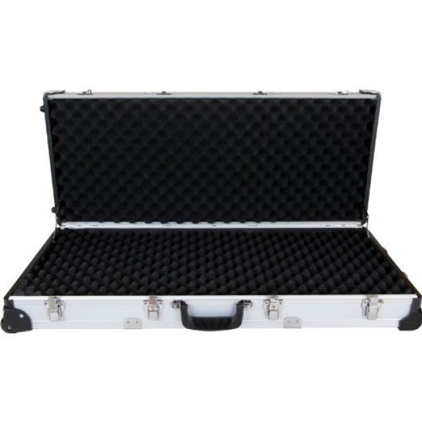 T.Z. Case International Rifle Case 2 T.Z. Case International TZM0037 SD 37 x 16 x 5-Inch Take-Down Shotgun Case, Silver Dot Finish