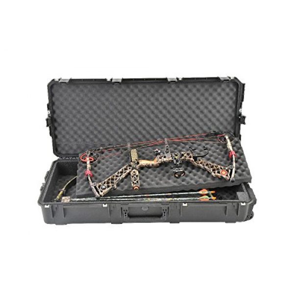 SKB Cases Rifle Case 3 SKB Ultimate Watertight Double Bow Rifle Case, Black