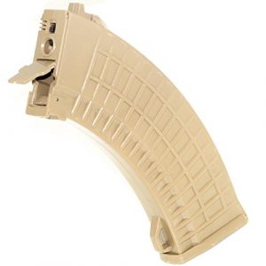 Airsoft Shopping Mall Airsoft Gun Magazine 1 Airsoft Shooting Gear CYMA 550rd Hi-Cap Waffle Magazine for AK-Series AEG Khaki Tan