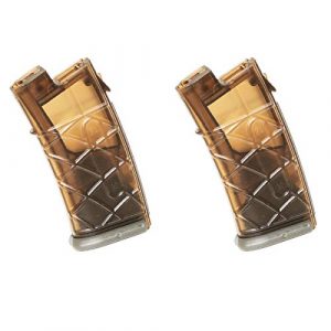 Airsoft Shopping Mall Airsoft Gun Magazine 1 Airsoft Shooting Gear APS 2pcs 300rd Hi-Cap Magazine for APS JG Classic Army Tokyo Marui AUG AEG Brown/FG