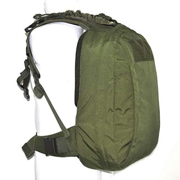 SOETAC Tactical Backpack 3 Cordura Molle System Bag Carrier Combat Army Gear Quick Release Military Invisible Tactical Vest Backpack (Green)