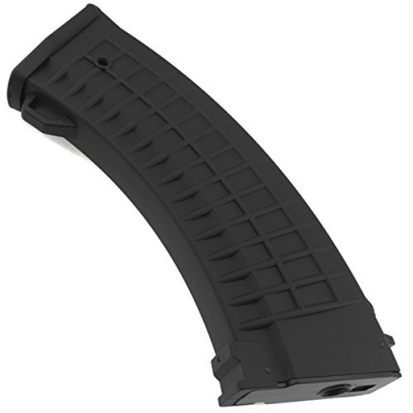 SportPro Airsoft Gun Magazine 6 SportPro 150 Round Polymer Thermold Waffle Medium Capacity Magazine for AEG AK Airsoft