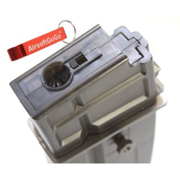 AirsoftGoGo Airsoft Gun Magazine 3 CYMA 130rds Hi-Cap Magazine for G36 Series AEG [for Airsoft Only]